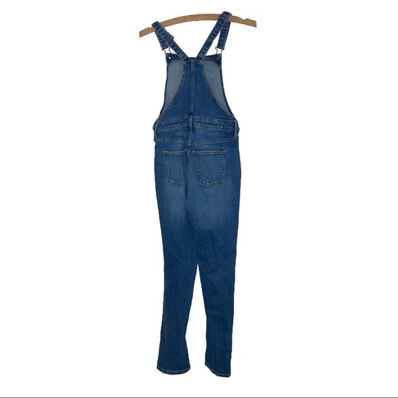 Universal Thread Overalls Denim Bib Jeans Women’s 00 24R - Picture 3 of 4